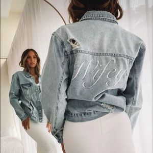 Wifey Jean Jacket